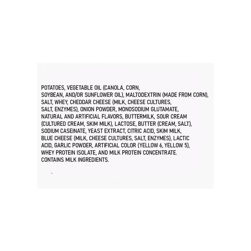 Patatas fritas con sabor a cheddar y crema agria Ruffles (184.2 g / 6.5 oz) - Miniatura 3
