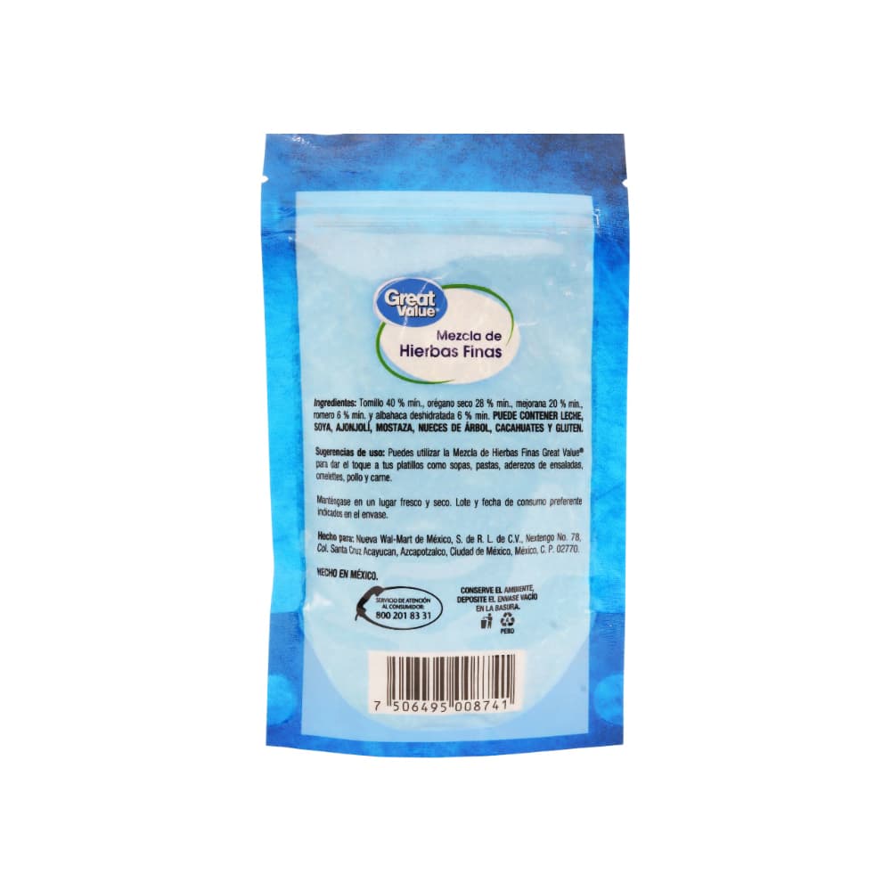 Hierbas finas Great Value (25 g / 3.52 oz) - Miniatura 2