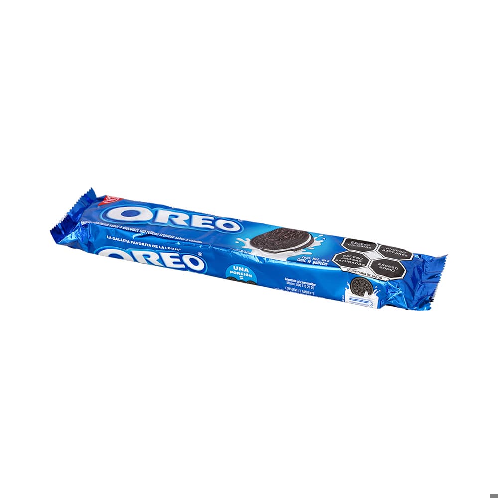Galletas sándwich sabor a chocolate con relleno cremoso sabor vainilla Oreo (114 g / 4.02 oz) - Miniatura 3