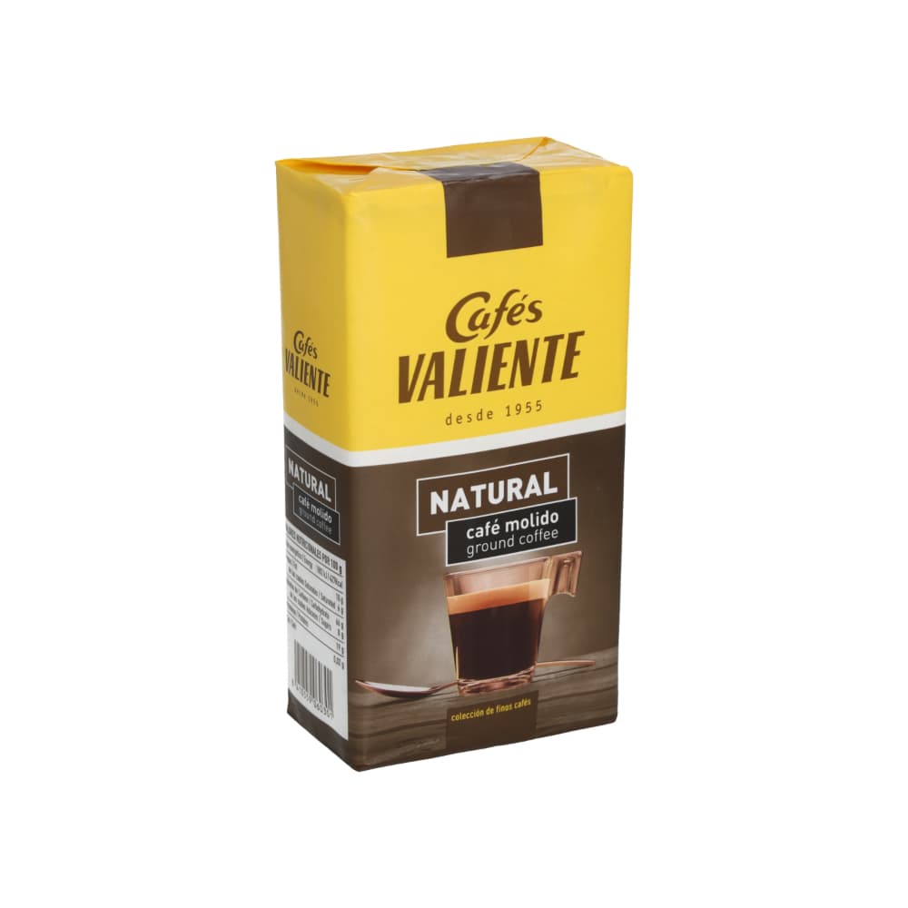 Café molido natural Cafés Valiente (250 g / 8.8 oz) - Imagen 1
