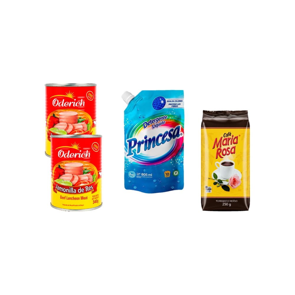 Combo mixto (jamonilla, café y detergente) - Imagen 1