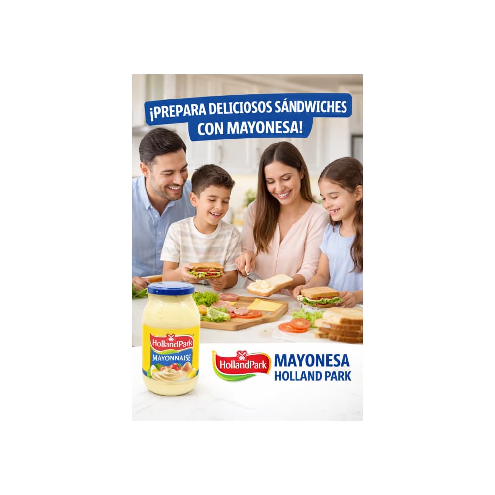 Mayonesa Hollandpark (500 ml) - Miniatura 4