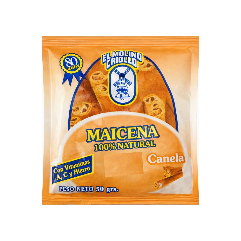 Maicena sabor canela El Molino Criollo (50 g / 1.76 oz) - Miniatura 1