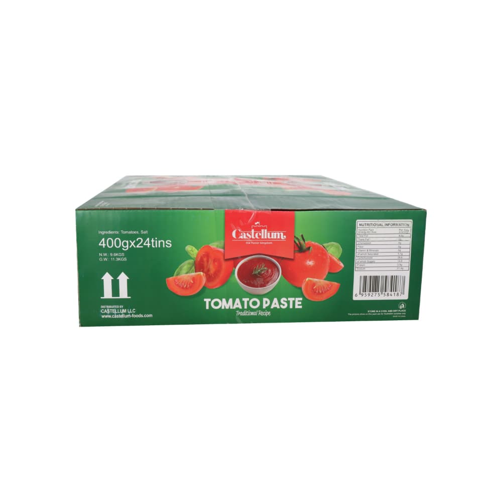 Caja de pasta de tomate Castellum (24 x 400 g / 14.11 oz) - Miniatura 3