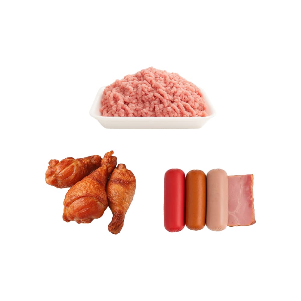 Muslos de pollo al carbon + jamon molido + potajin - Miniatura 3