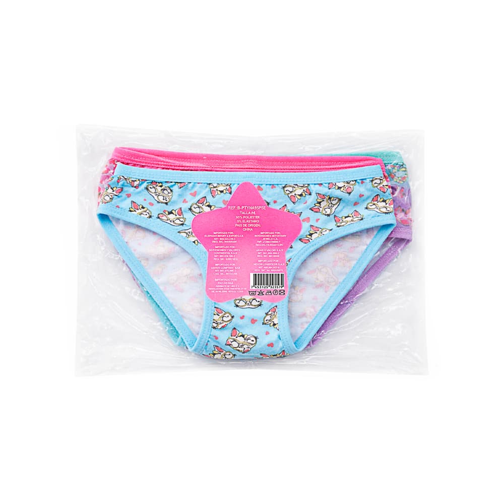 Blumer de niña talla M Dania (6 U) - Miniatura 3