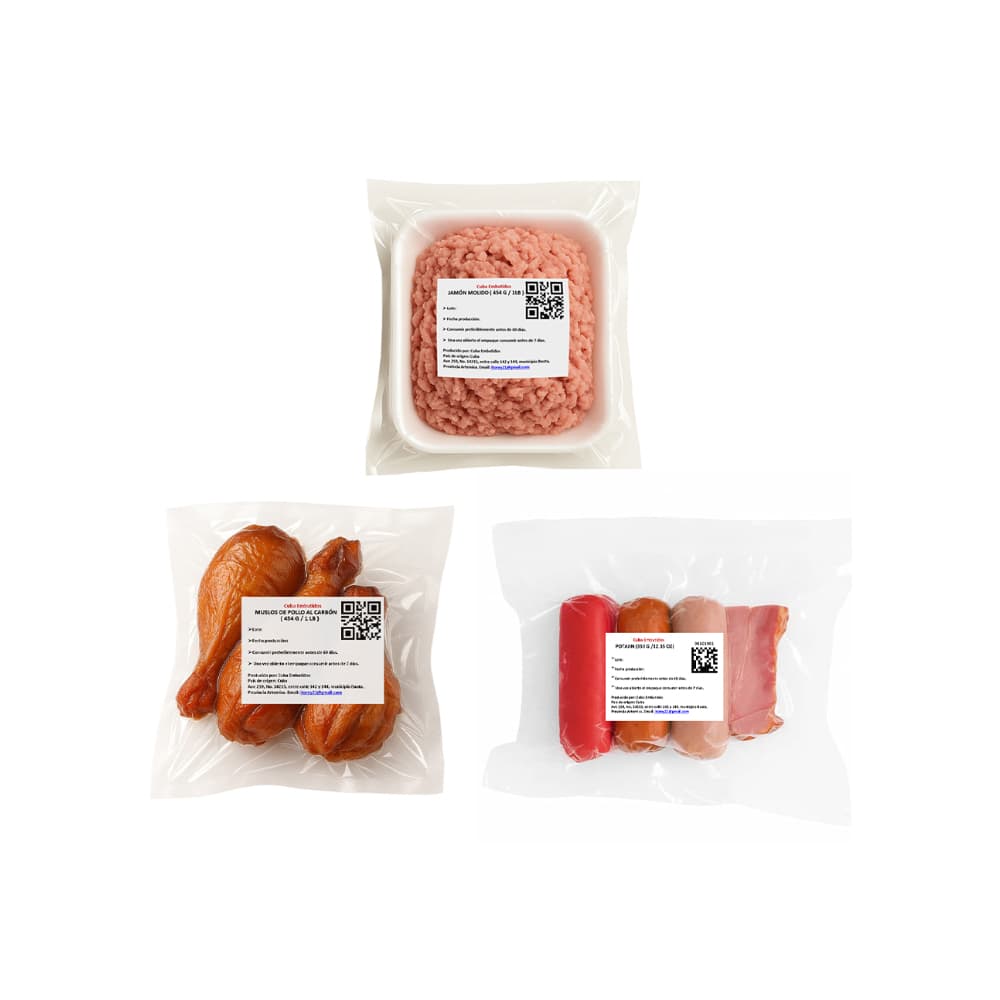 Muslos de pollo al carbon + jamon molido + potajin - Miniatura 2