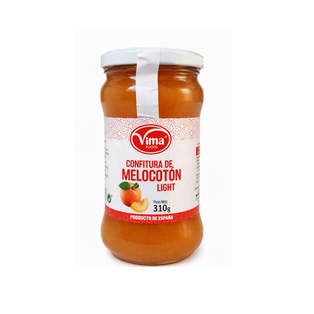 Confitura de melocotón light Vima Foods (310 g / 10.93 oz) - Miniatura 1
