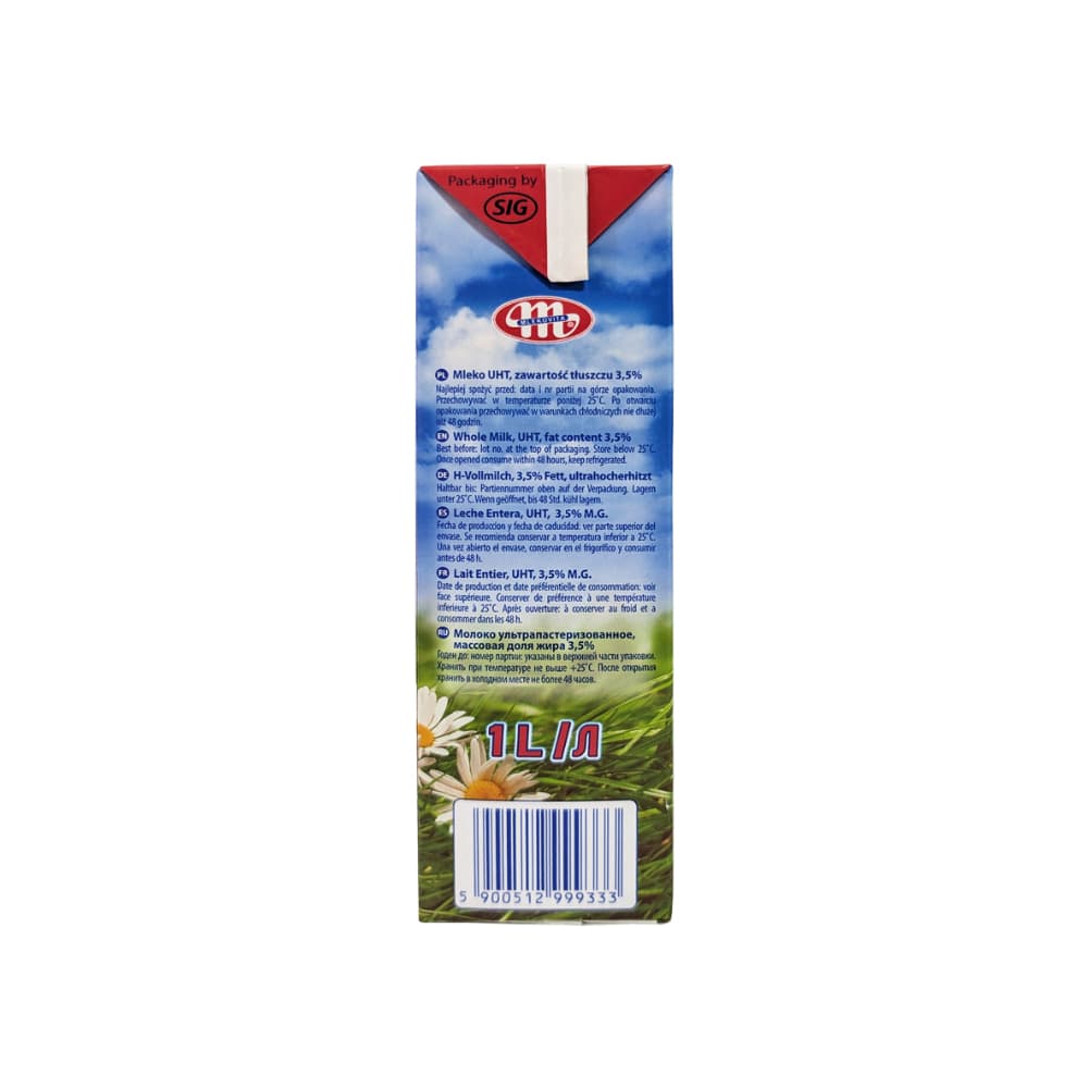 Leche entera Mlekovita (1 L) - Miniatura 4