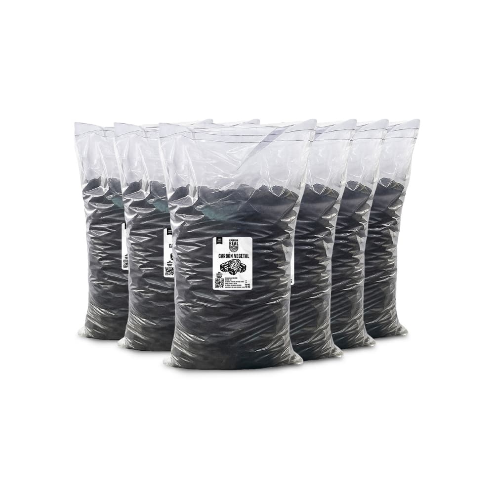 Carbón vegetal Cosecha Real (6 x 10 kg / 22 lb) - Miniatura 1