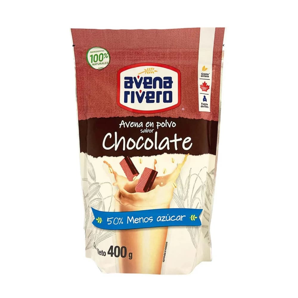 Avena en polvo sabor chocolate Avena Rivero (400 g / 14.11 oz) - Miniatura 4
