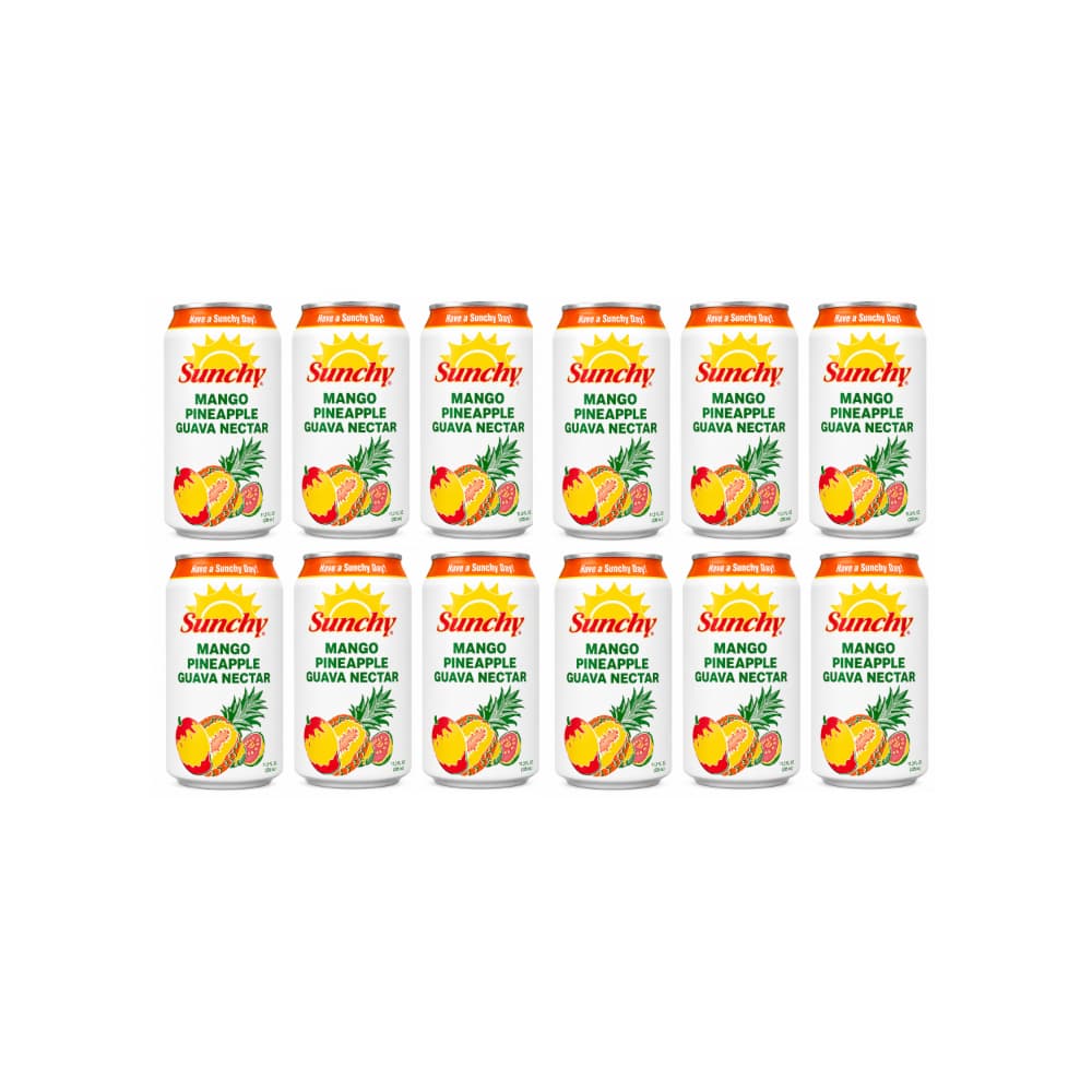 Néctar de mango piña guayaba Sunchy (12 x 334 ml / 11.3 fl oz) - Miniatura 1