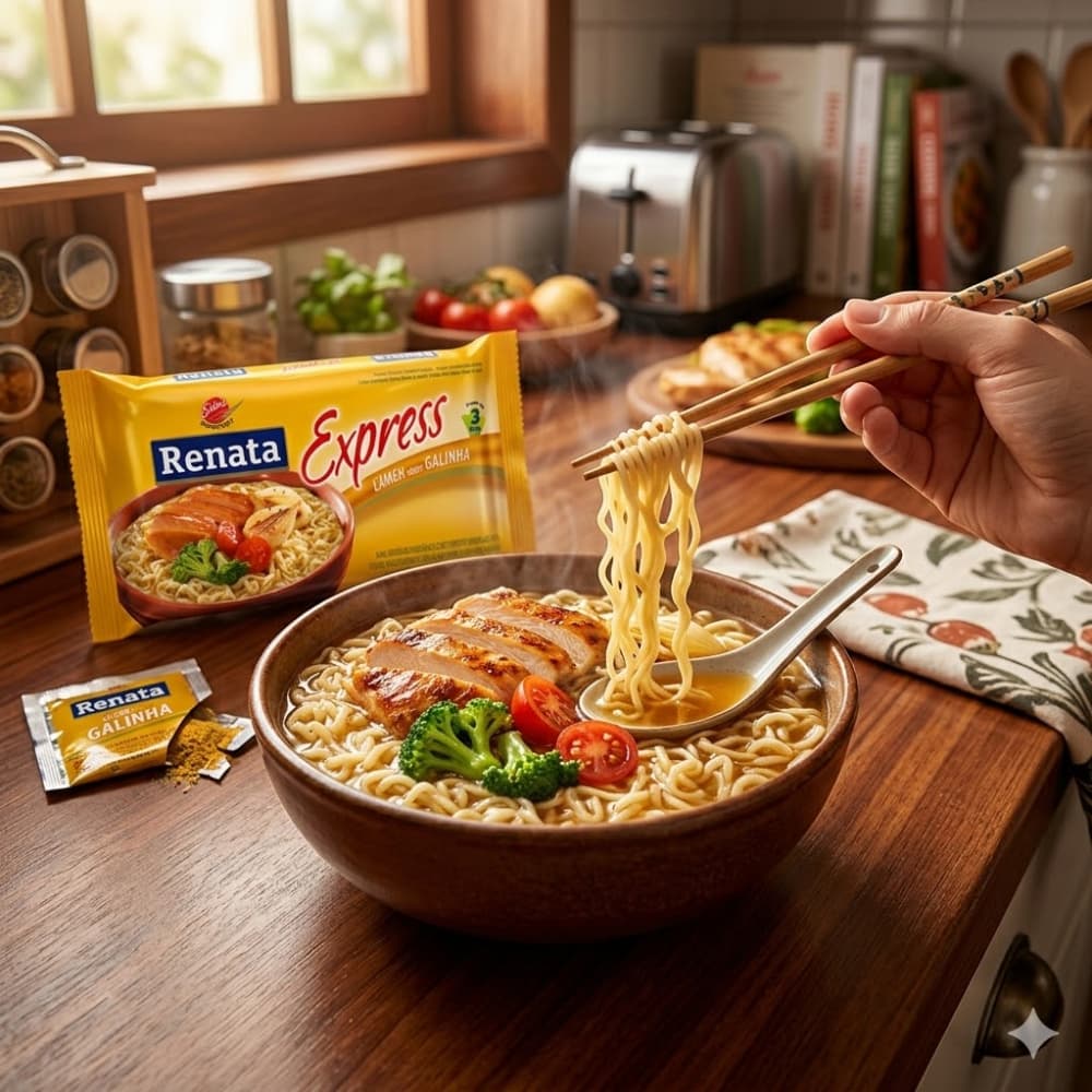 Fideos instantáneos sabor a pollo Renata (85 g / 3 oz) - Miniatura 5