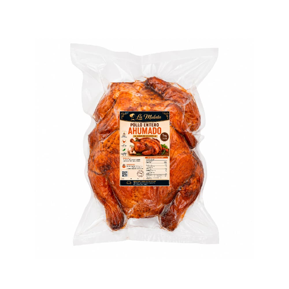 Pollo entero ahumado La Mulata (1 kg / 2.2 lb) - Miniatura 1