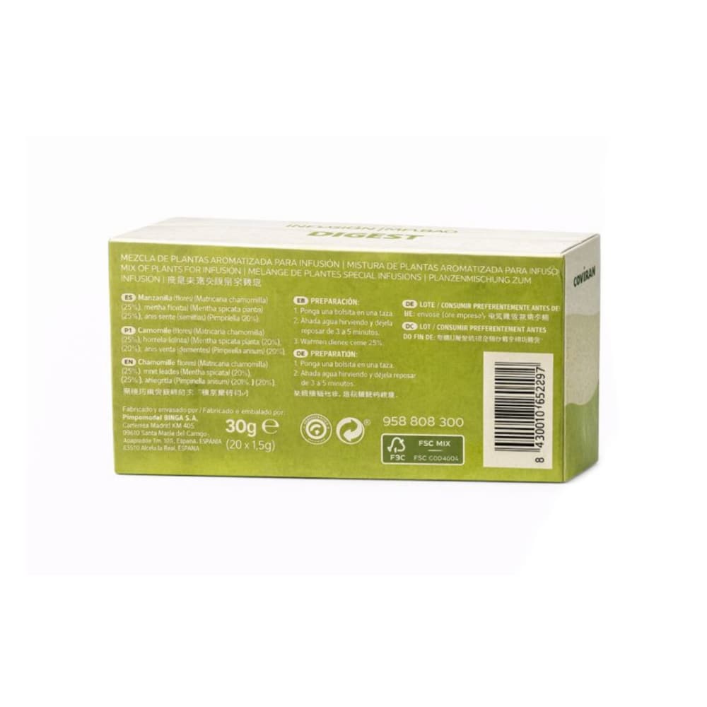 Té digestivo Coviran (20 x 1.5 g) - Miniatura 3