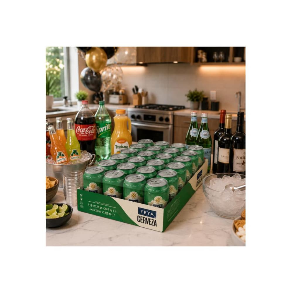 Cerveza YEYA (24 x 330 ml / 11.2 fl oz) - Miniatura 4