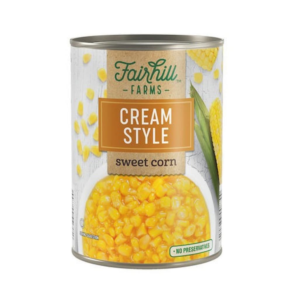 Maíz dulce estilo crema de Fairhill Farms (418 g / 14.75 oz) - Imagen 1