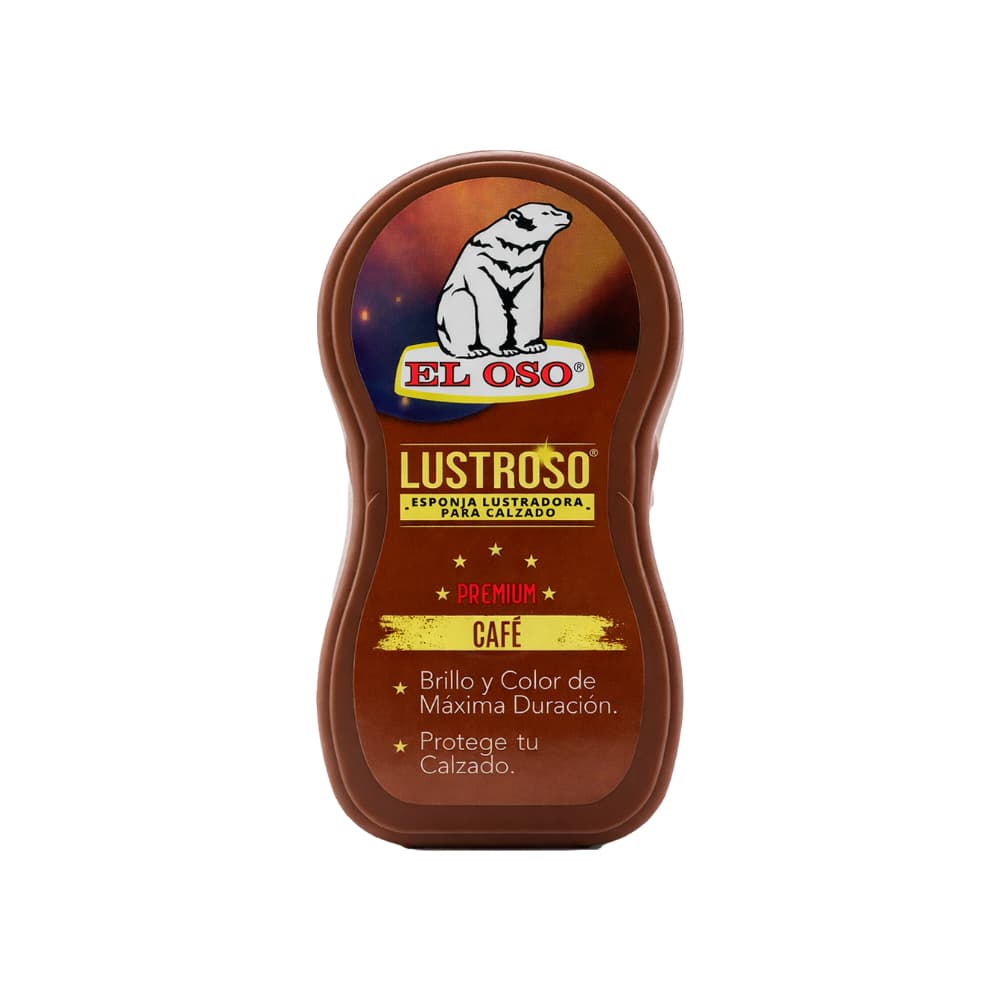 Esponja lustradora para calzados color carmelita El Oso - Miniatura 3