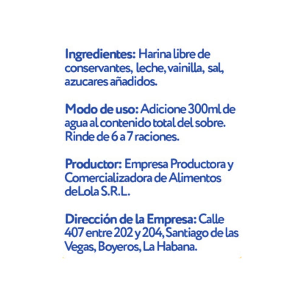 Mezcla para arepas deLola (200 g / 7.05 oz) - Miniatura 4