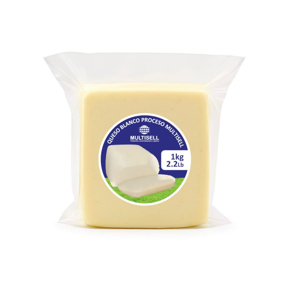 Queso blanco proceso Multisell (1 kg / 2.2 lb) - Imagen 1
