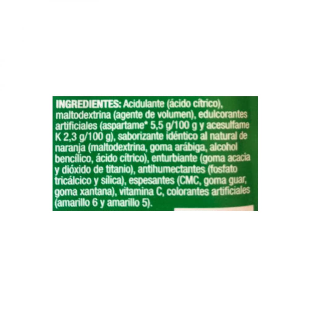 Refresco instantáneo sabor naranja Zuko (13 g) - Miniatura 3