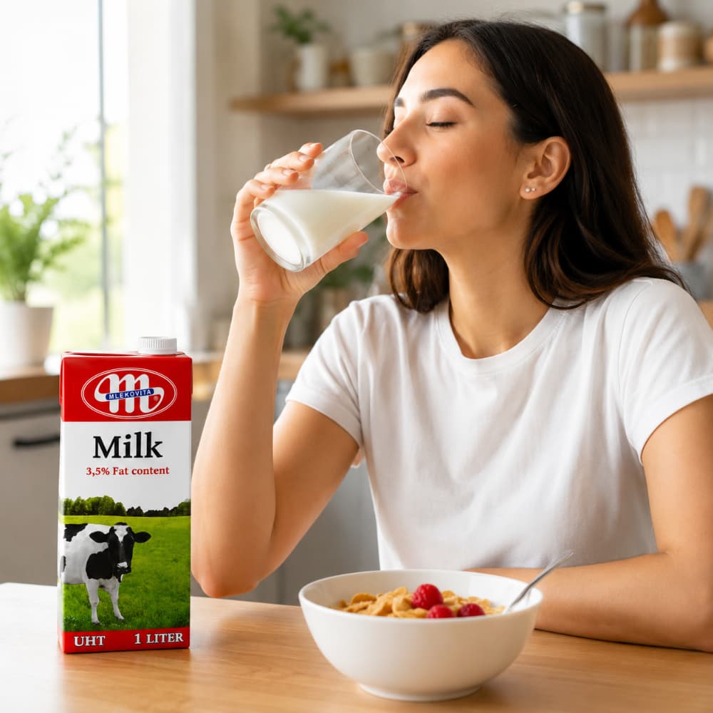 Leche entera Mlekovita (6 x 1 L) - Miniatura 5