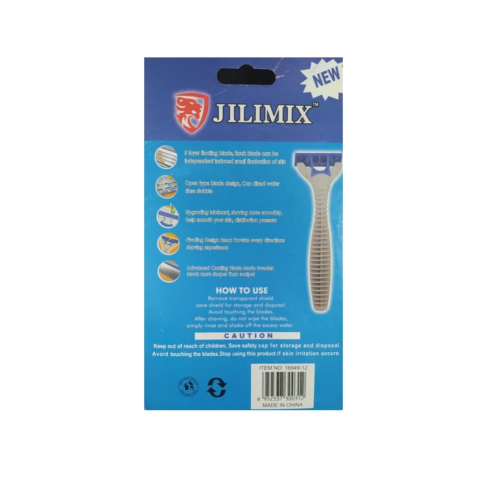 Máquinas de afeitar Jilimix (4 U) - Miniatura 2