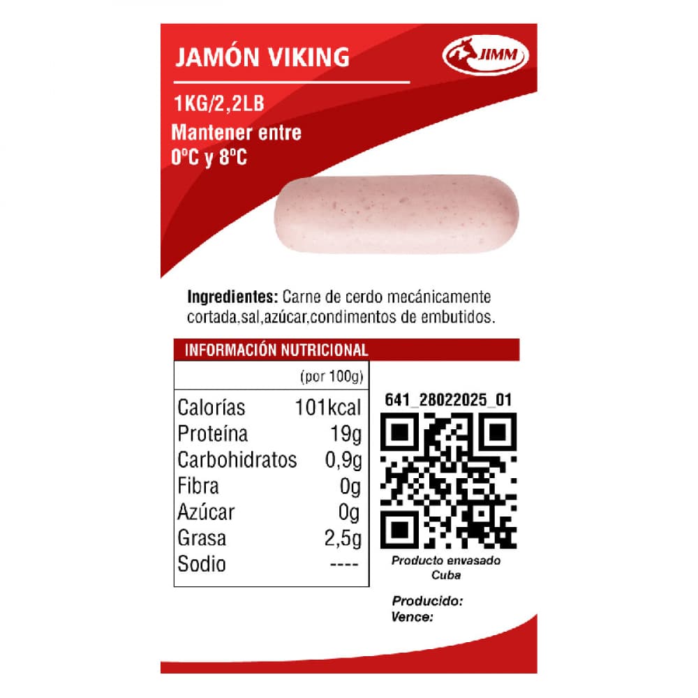 Jamón viking Jimm (1 kg / 2.2 lb) - Miniatura 3