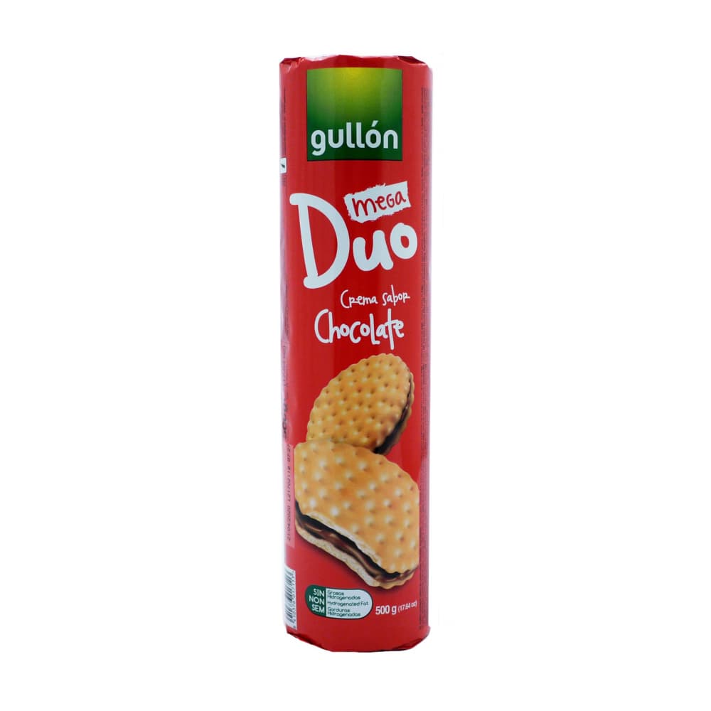 Galletas con relleno de chocolate Gullón Mega Duo (500 g / 1.1 lb) - Miniatura 4
