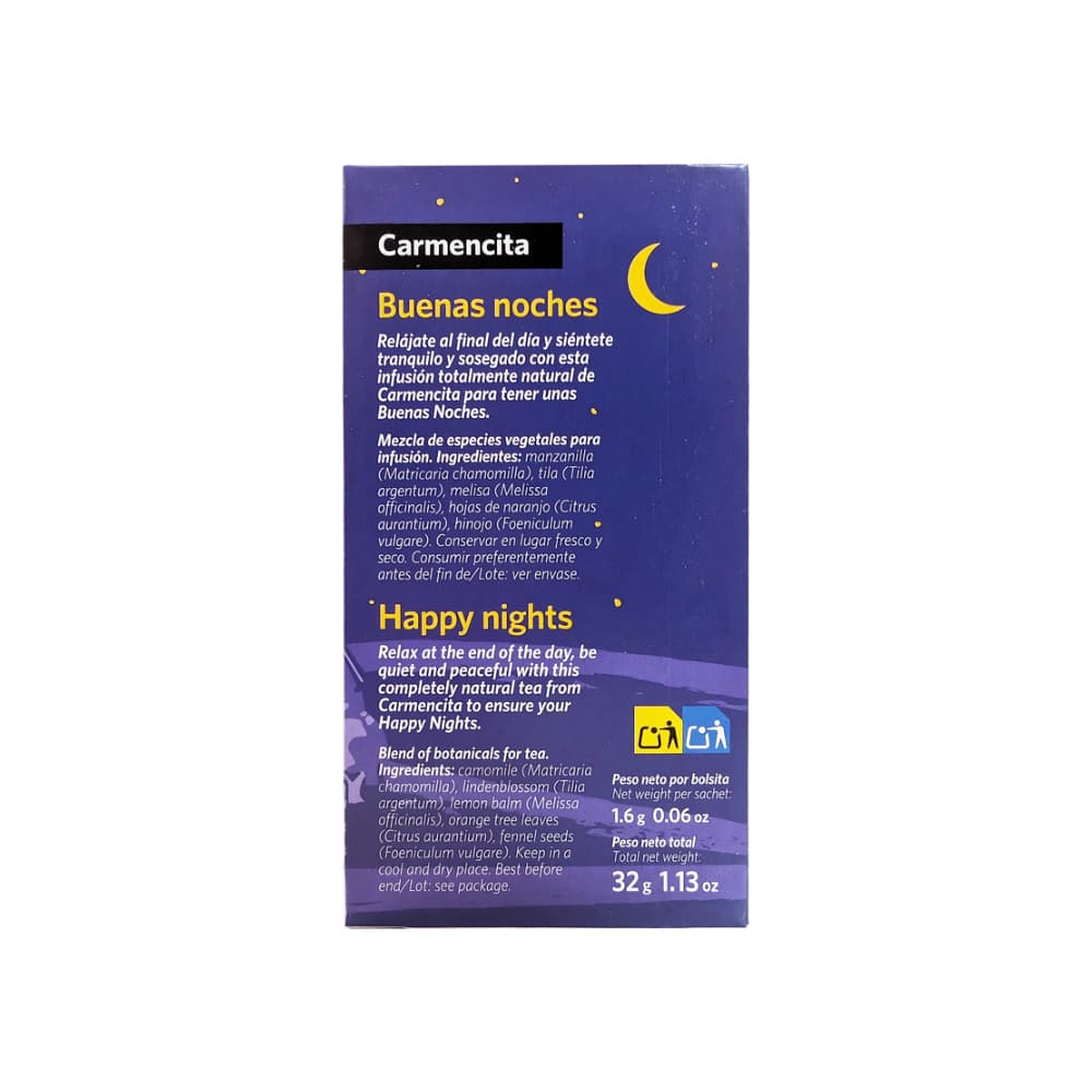 Infusiòn buenas noches Carmencita (32 g / 1.13 oz) - Miniatura 3