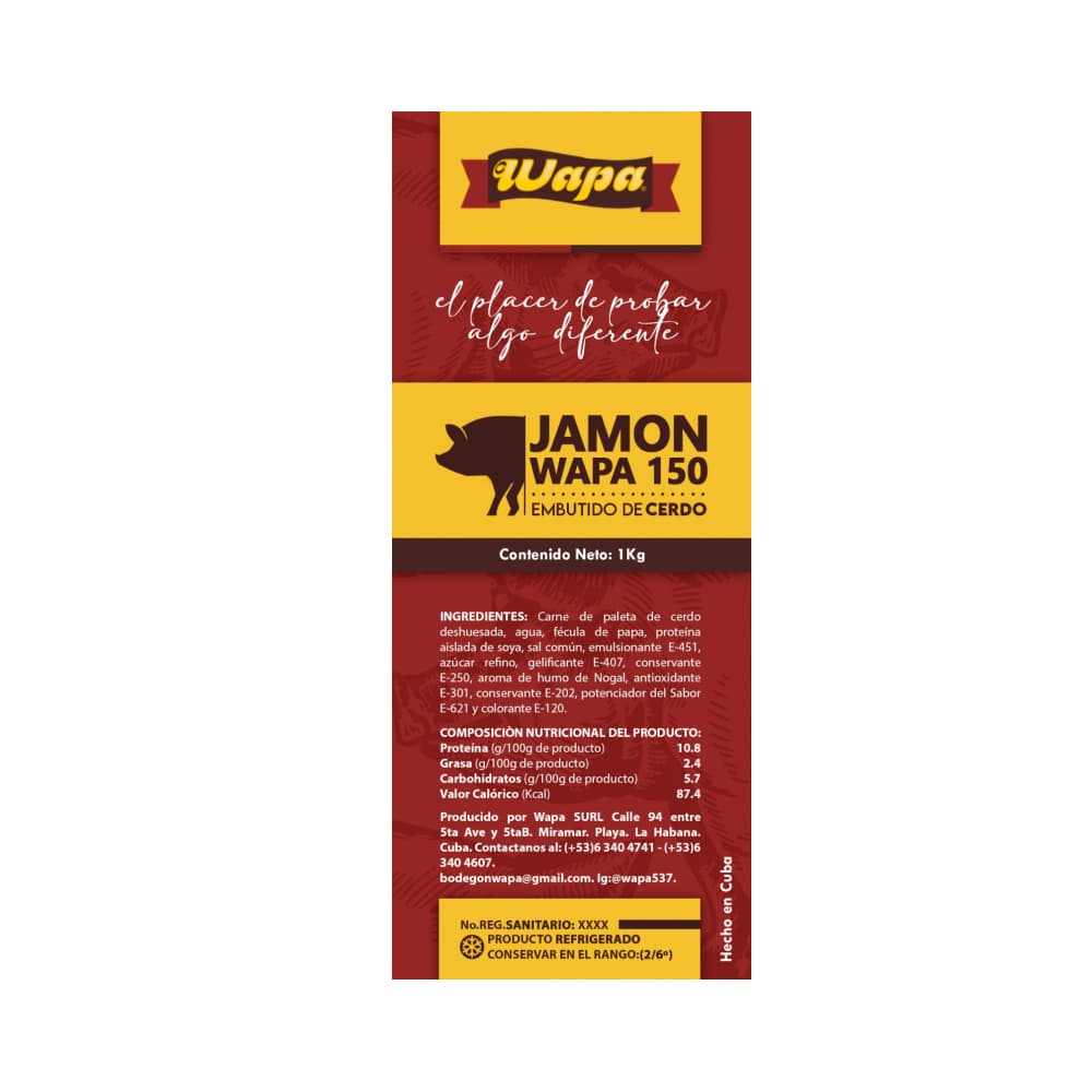 Jamón 150 Wapa (1 kg / 2.2 lb) - Miniatura 2