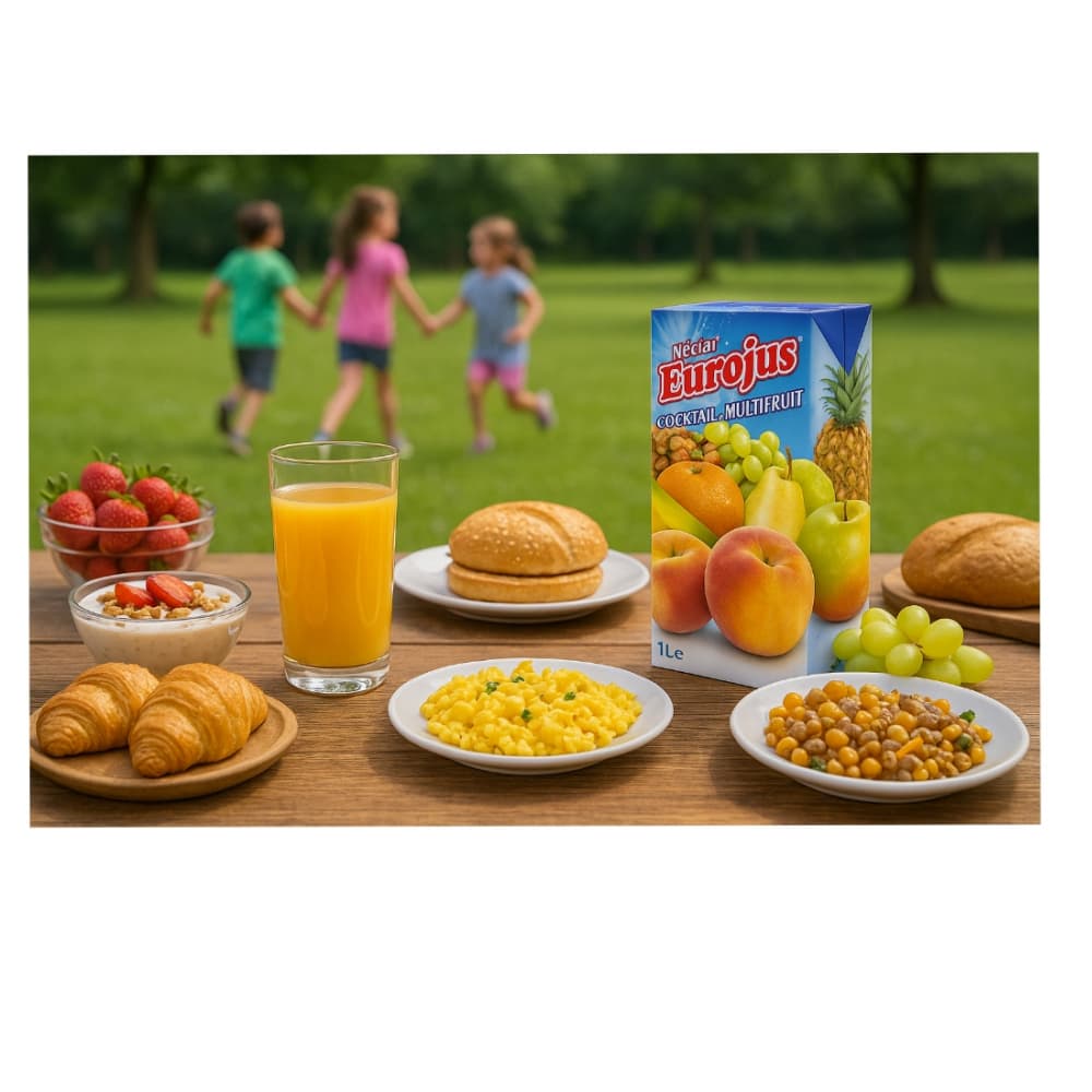 Néctar de multifrutas Eurojus (1 L) - Miniatura 2