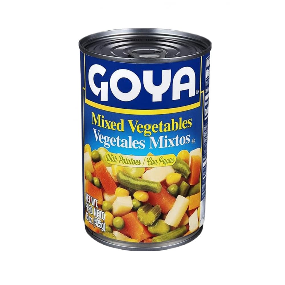 Vegetales mixtos con papas Goya (425 g / 15 oz) - Miniatura 4