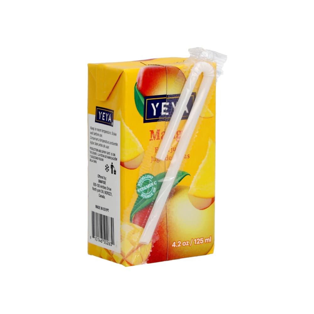 Jugo de frutas sabor mango YEYA (125 ml / 4.2 oz) - Miniatura 1