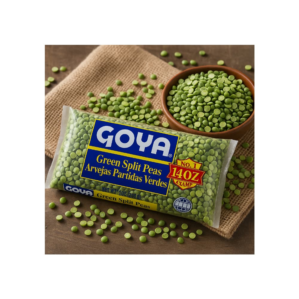 Arvejas partidas verdes - chícharos - Goya (397 g / 14 oz) - Miniatura 4