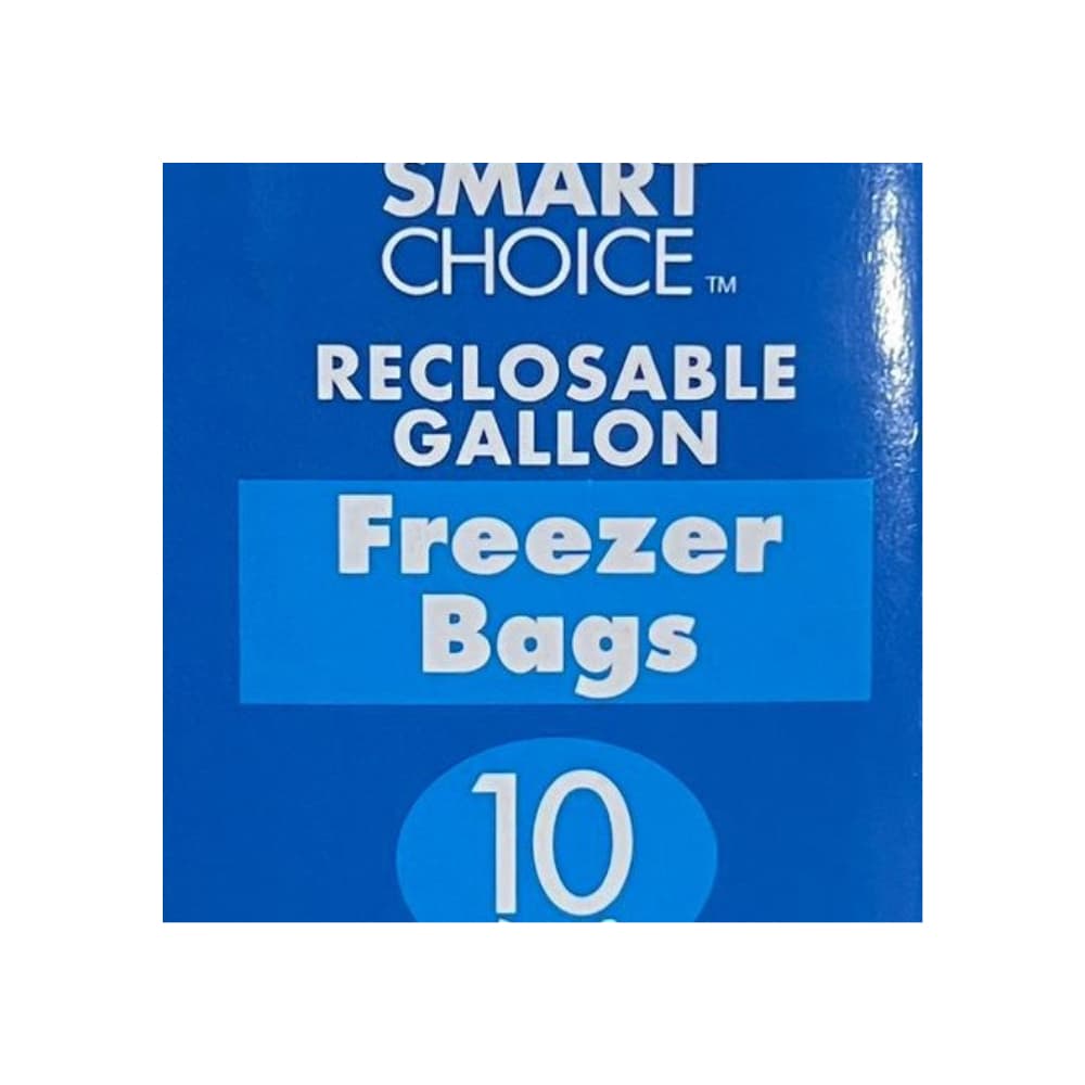 Bolsa plástica para congelador con cierre dentado Smart Choice (10 U) - Miniatura 4