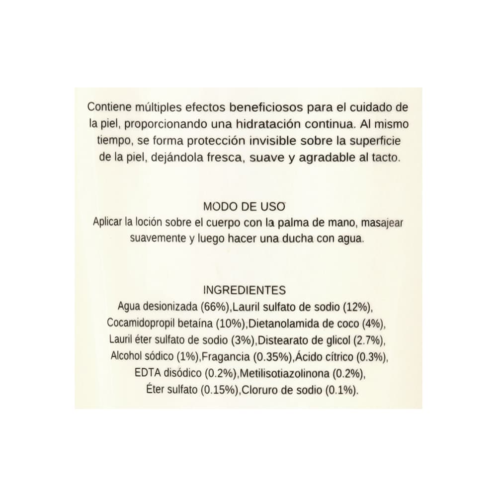 Gel de ducha con doble hidratación Rose Kuidare (1.38 L) - Miniatura 3