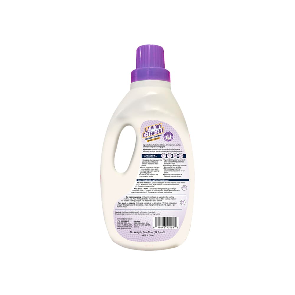 Detergente líquido para lavar con aroma a lavanda Yeya (1 L) - Miniatura 3