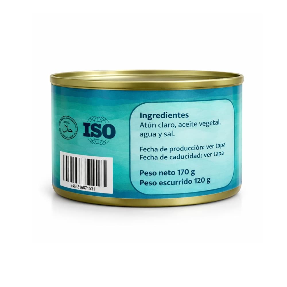 Atún en aceite vegetal Atlántiko (170 g / 5.99 oz) - Miniatura 2