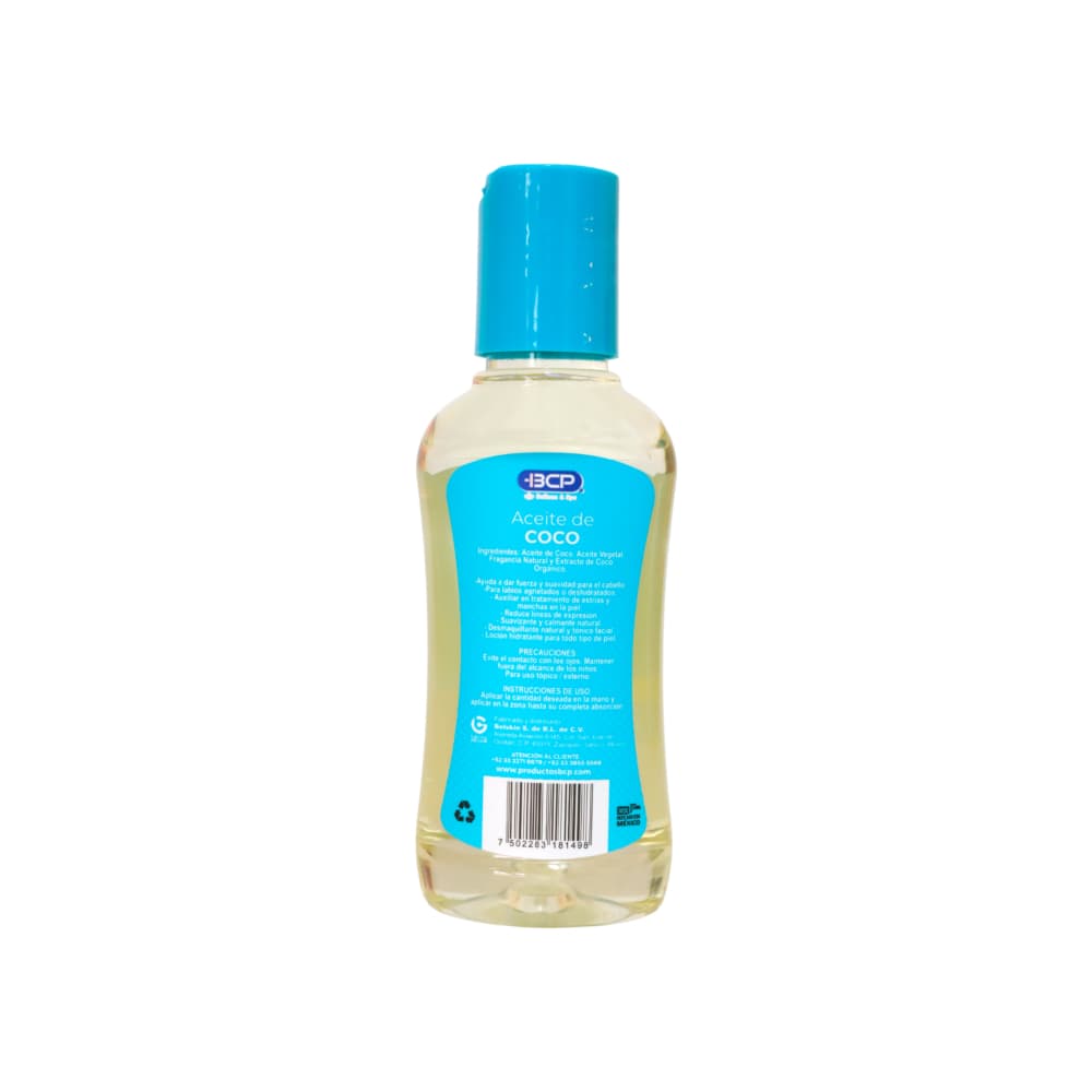 Aceite de coco BCP (100 ml) - Miniatura 2