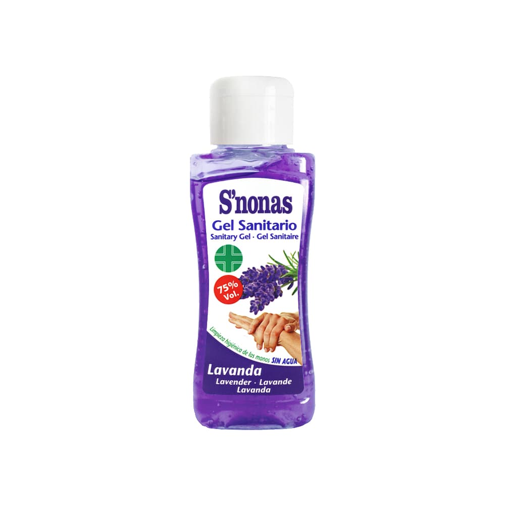 Gel sanitario Lavanda S'nonas (100 ml) - Imagen 1