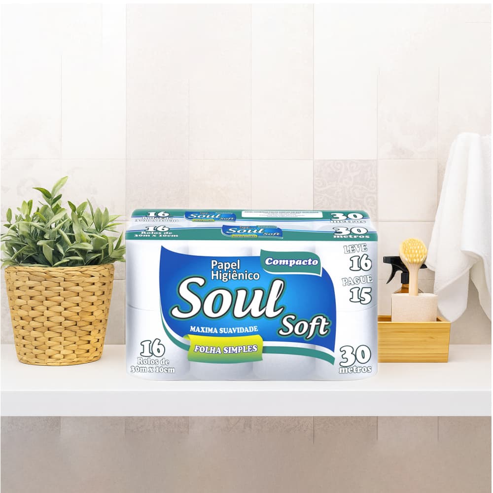 Papel sanitario Soul soft (16 U) - Miniatura 5