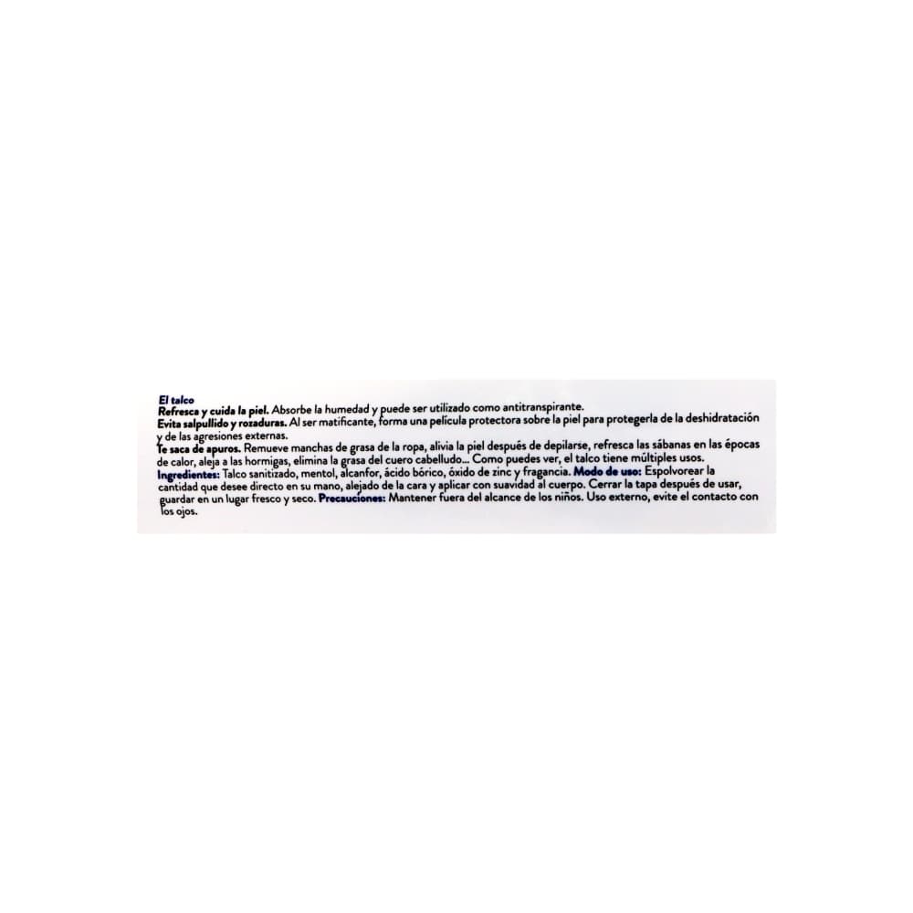Talco corporal fresco alcanforado Dos Caras (150 g / 6.2 oz) - Miniatura 8