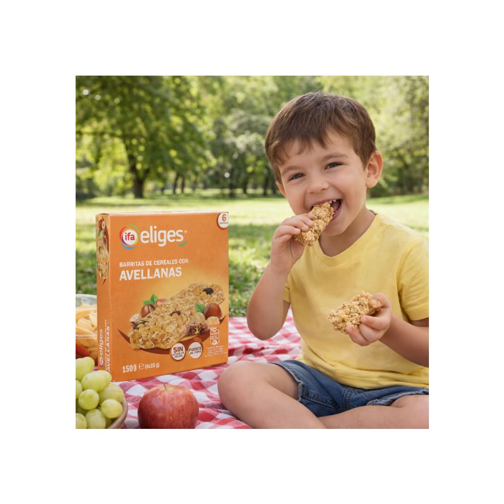 Barritas de cereales con avellanas (3 x 150 g / 5.29 oz) - Miniatura 5