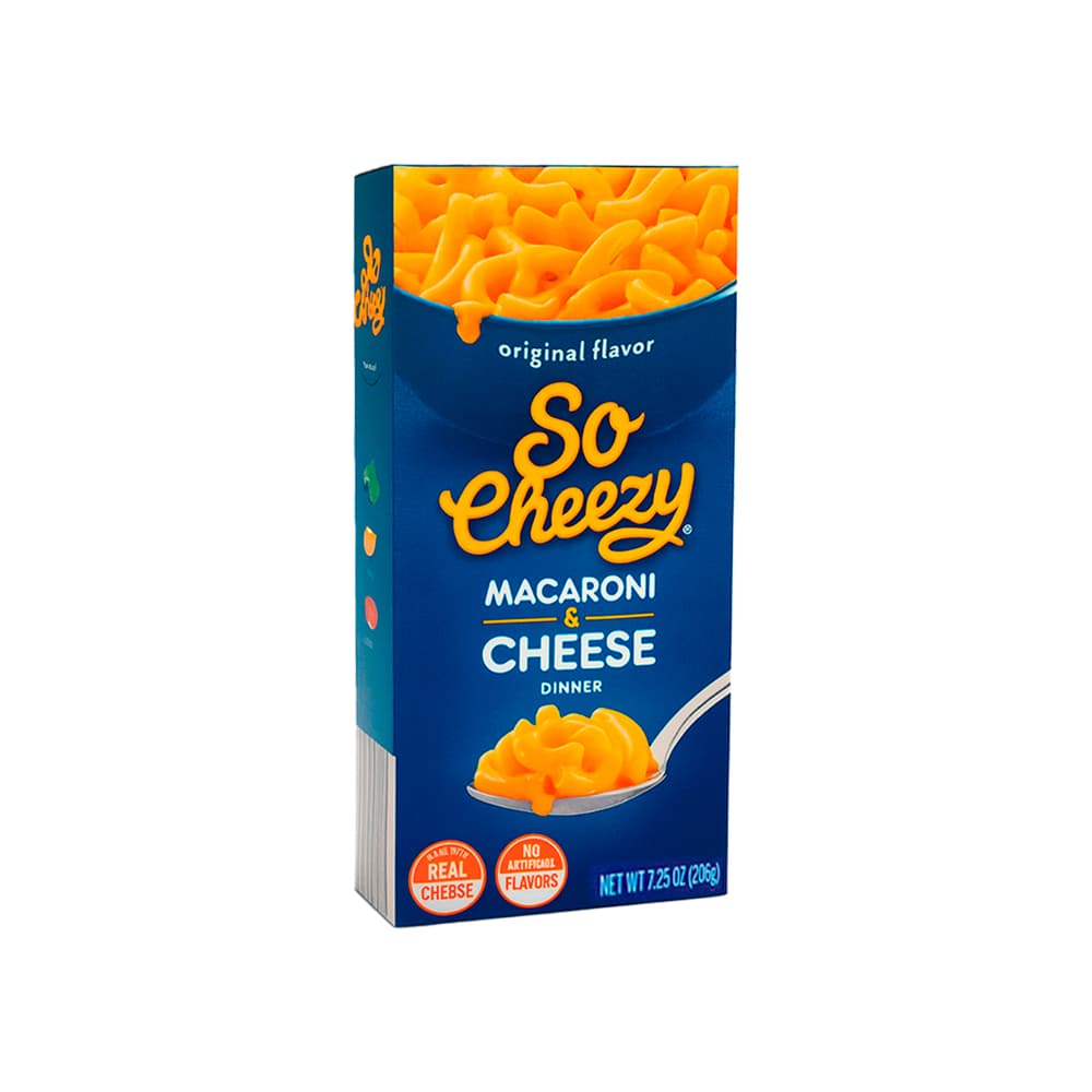Macarrones con queso So Cheezy (24 x 206 g / 7.25 oz) - Miniatura 2