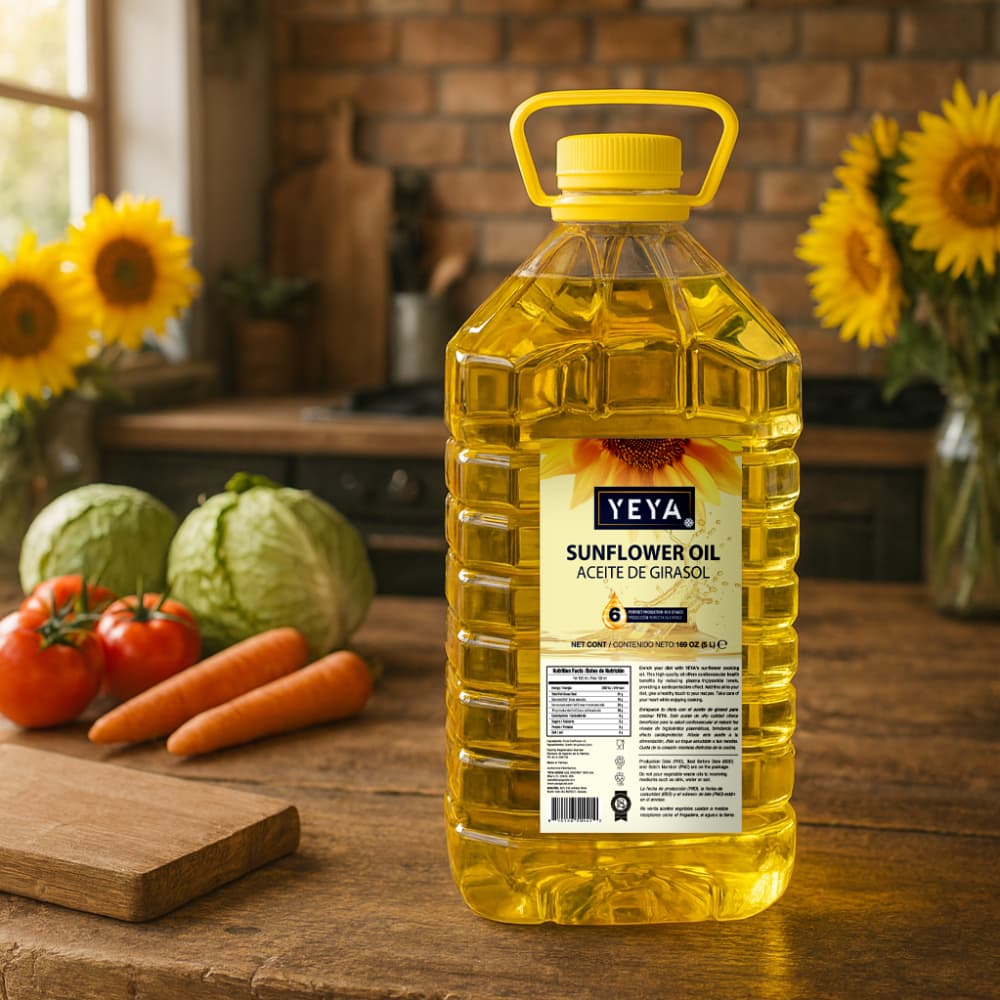 Aceite de girasol Yeya (3 x 5 L) - Miniatura 4