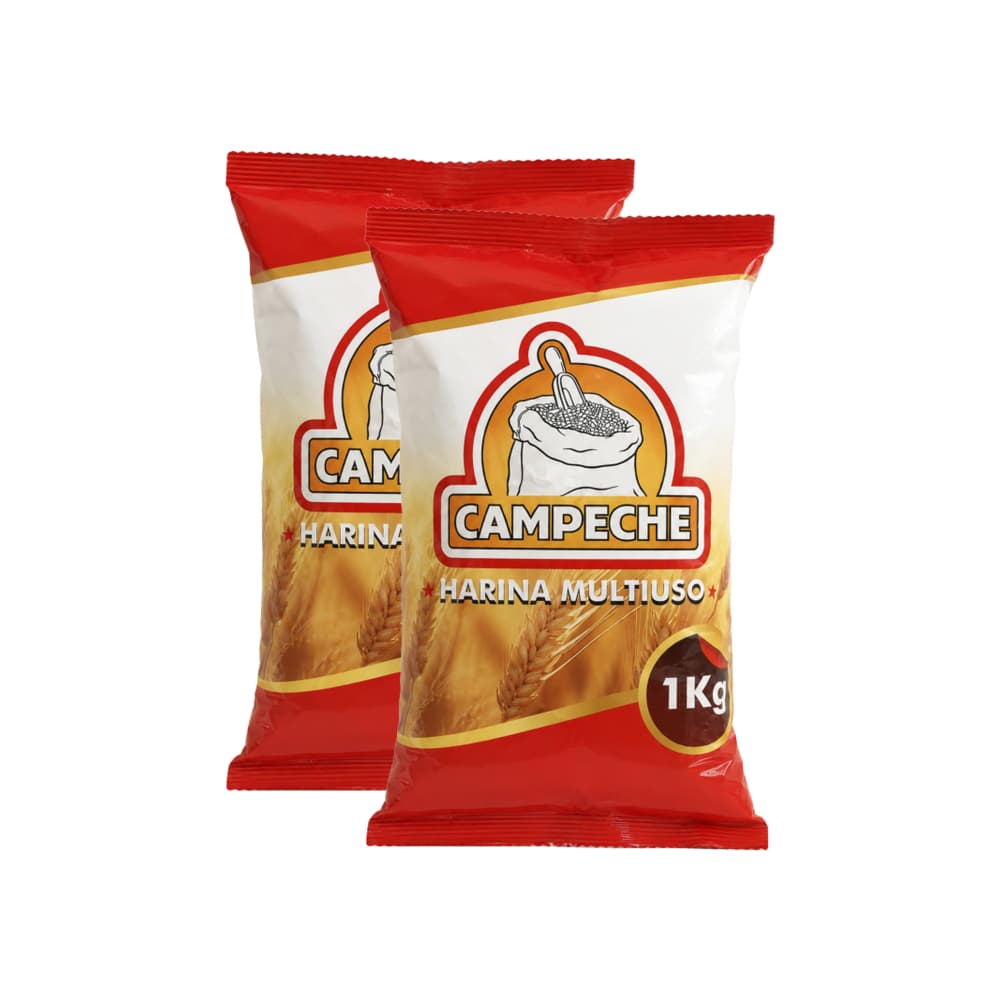 Harina multiuso Campeche (2 x 1 kg / 2.2 lb) - Miniatura 1