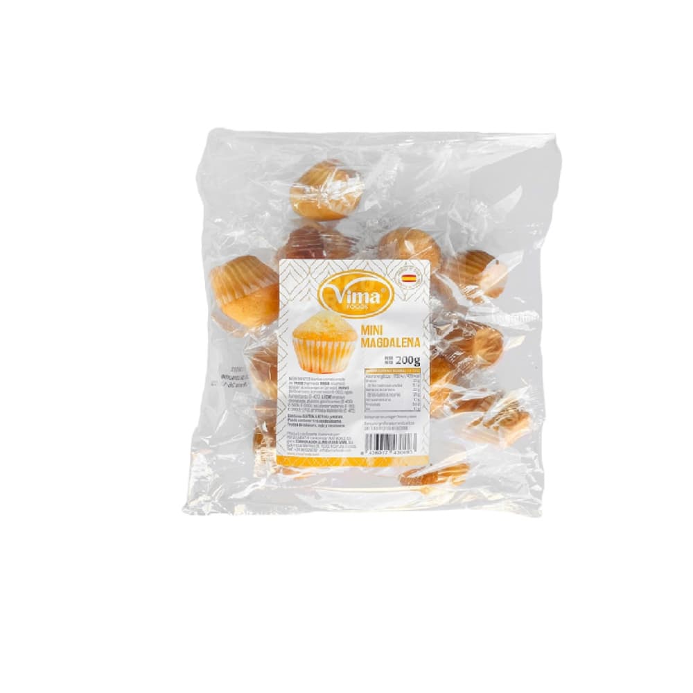 Mini magdalena clásica Vima Foods (200 g / 7.05 oz) - Imagen 1