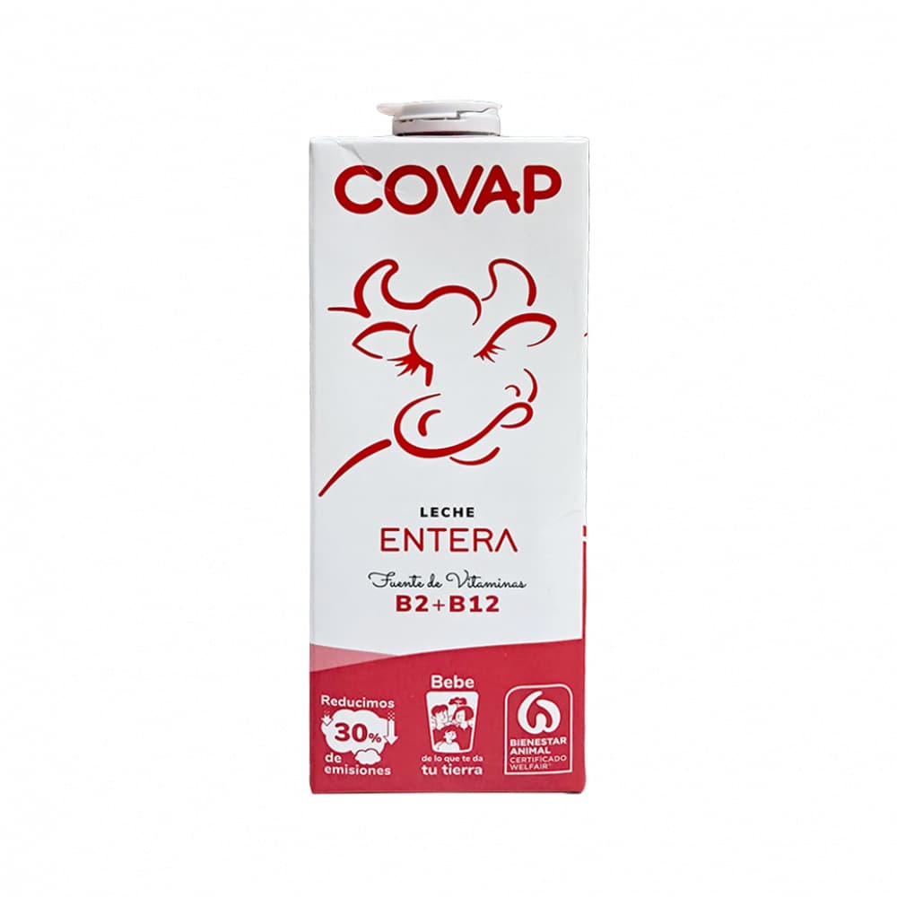 Leche entera Covap (1 L) - Imagen 1