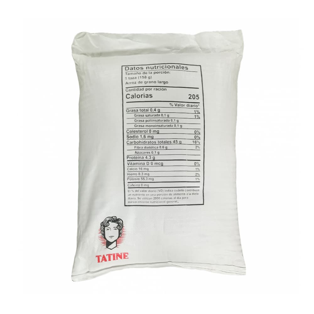 Arroz de grano largo 5% de grano partido Tatine (8 x 25 kg / 55.1 lb) - Miniatura 3